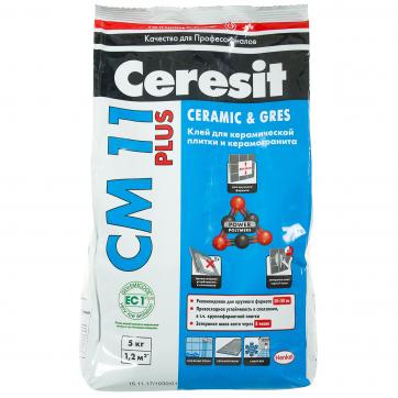 Клей плиточный CERESIT CM11, 5кг