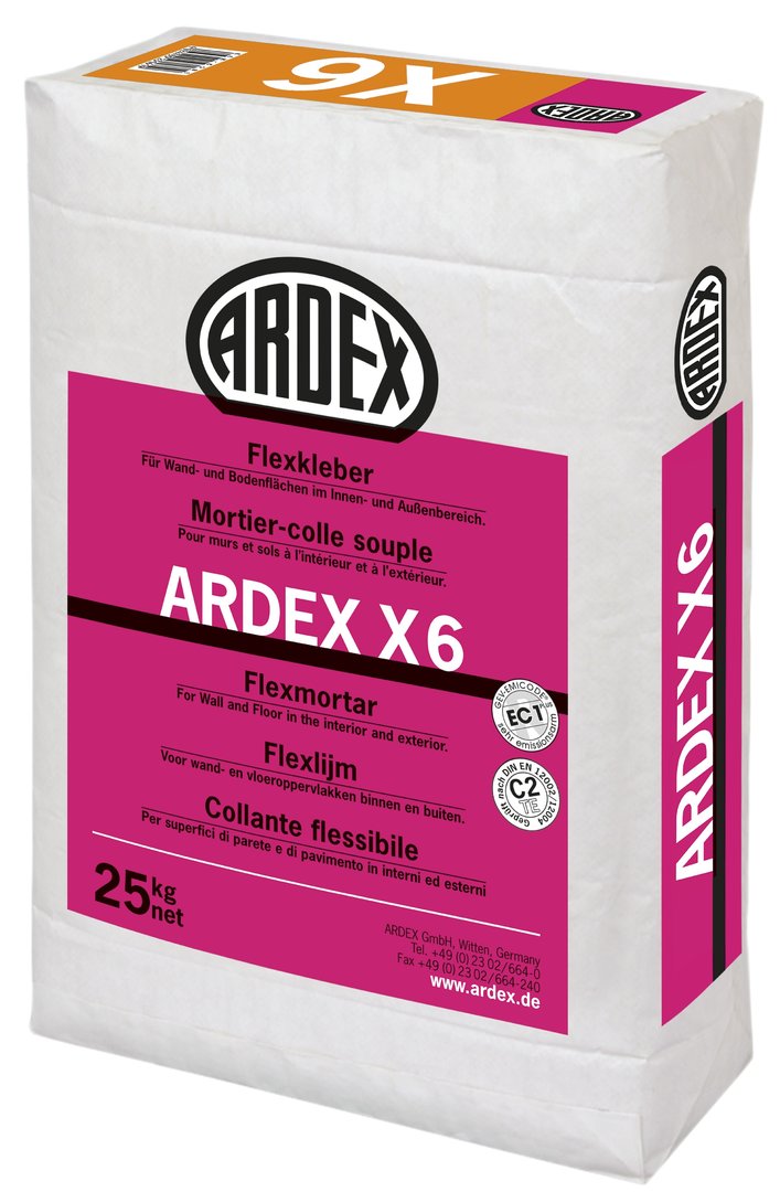 Клей плиточный ARDEX X6 C2TES1, 25кг