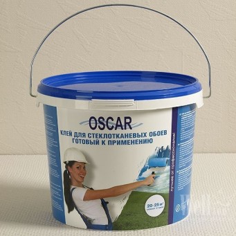 Клей обойный OSCAR -  5л  для стеклообоев