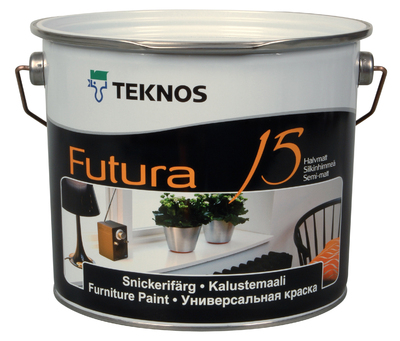 Краска TEKNOS Футура 15 РМ1  - 2.7л